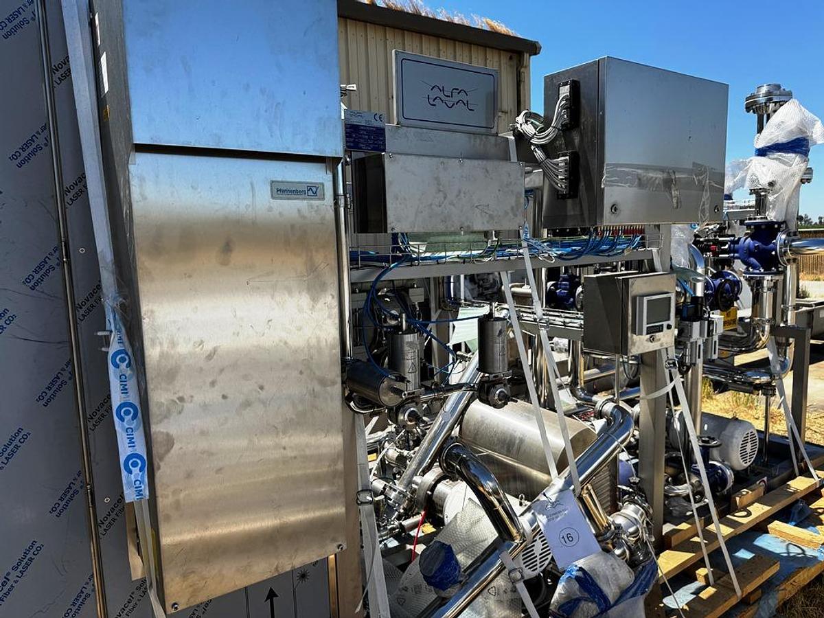 Unused Sterilizer System, Media, Alfa Laval, PHE Type, 119 GPM, Stainless Steel, #5991413