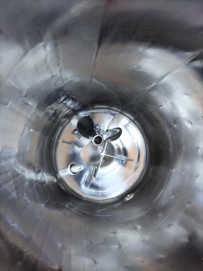 Used Tank, 10.6 Gallon (40 Liter), DCI, Agitated, Stainless Steel, 45 PSI, FV, #5991469