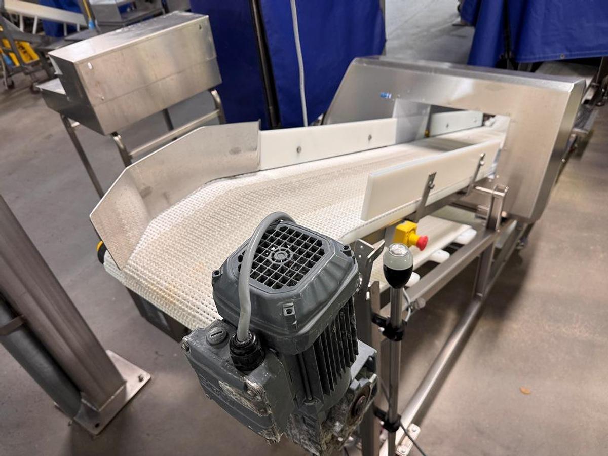 Used Detector, Metal, 18" x 7.5", CEIA, THS/M521, Stainless Steel, Belt Conveyor, #5991857
