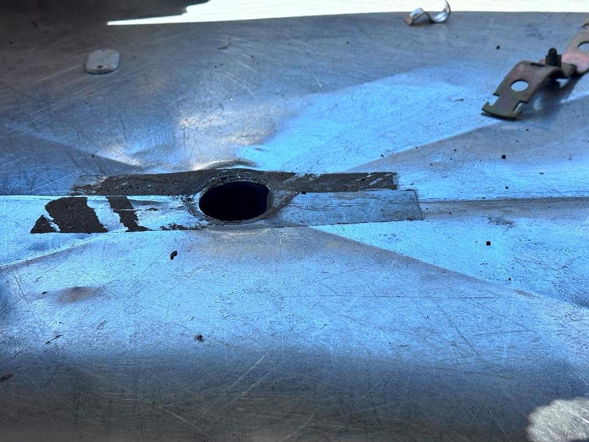 Used Cooling Pan, Stainless Steel, 5-1/2' x 8'2", #5991803