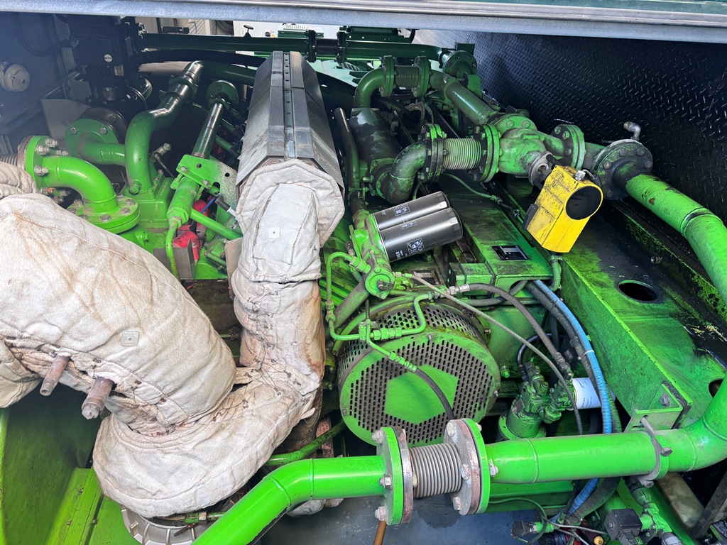 Used Cogeneration System, Natural Gas, 675 kW, GE Jenbacher JMC 312, Cooling & Heat Recovery System, Spare Engine, #