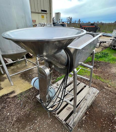 Used Screen, Rotary, 10" Diameter, S/st, Slotted Openings #S744966