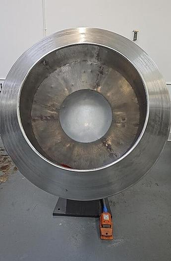 Used Mixer, Rotary, Drum, Seasoning, Stainless Steel, 41"