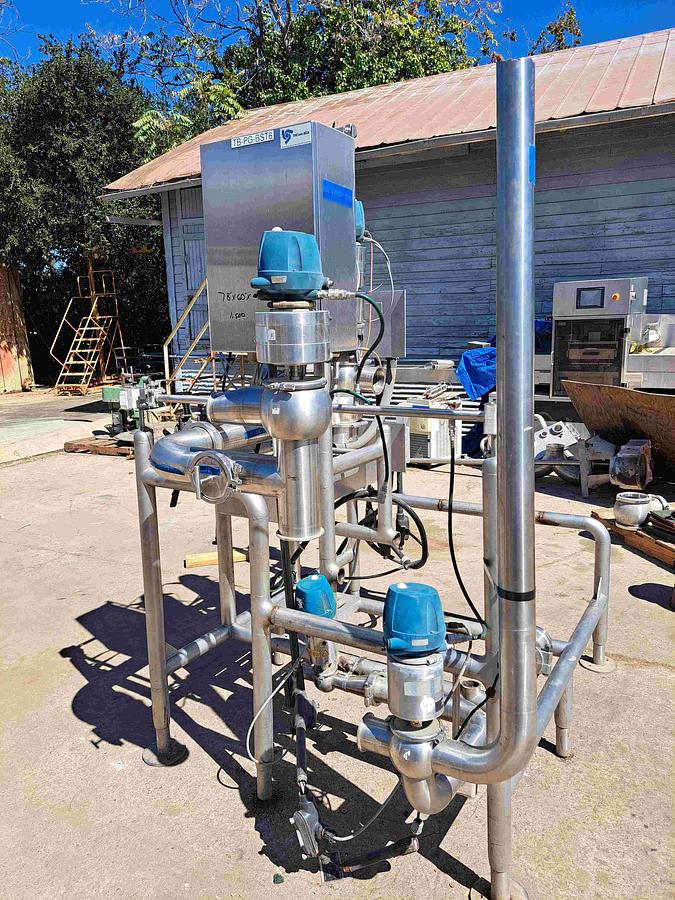 Used Valve, Diverter, Transfer Station, Dairy Silo Discharge, (5) Diverter Valves, #5991946