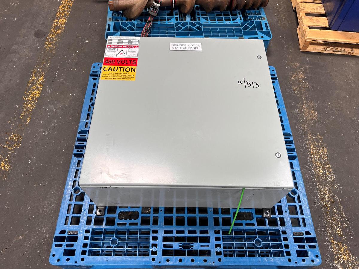 Used Grinder, Autio 1101 GH, 50 HP, Vane Pump, Mild Steel, 11” Head, 25,000 lb/hr, #5991528