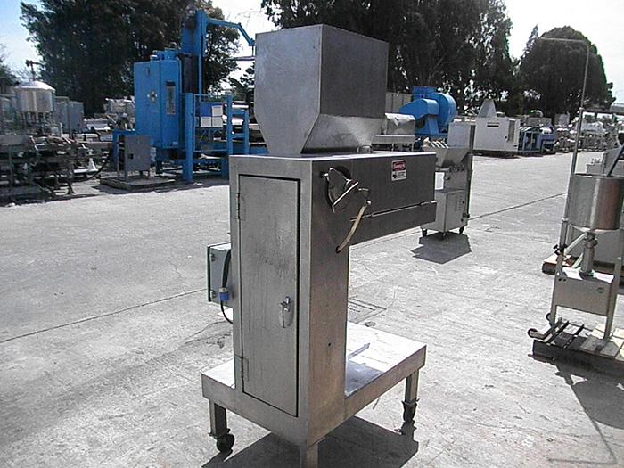Used Filler, Piston, 6-Head, Depositor, Stainless Steel, #S739761