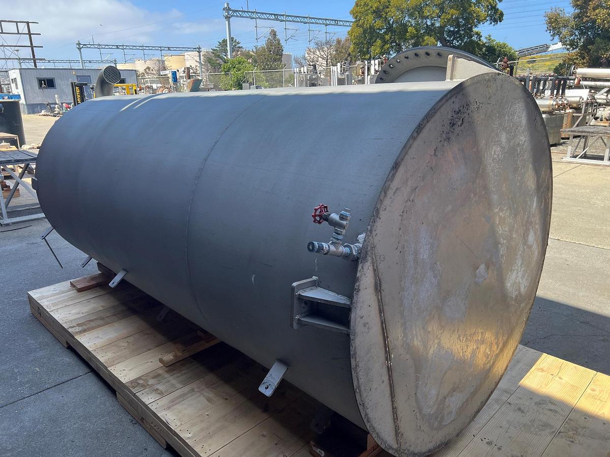 Used Tank, 2,000 Gallon, Stainless Steel, UL-142 Vessel, Modern Welding #S745124
