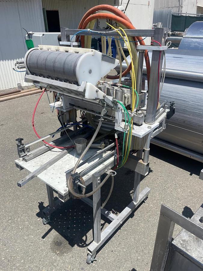 Used Filler, Bottle, 6 Fill Heads, M6, Meheen, Crowner, #5990957