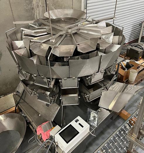 Used Ishida Model CCW-Z-214-S/60-WP 14-Head Combination Scale