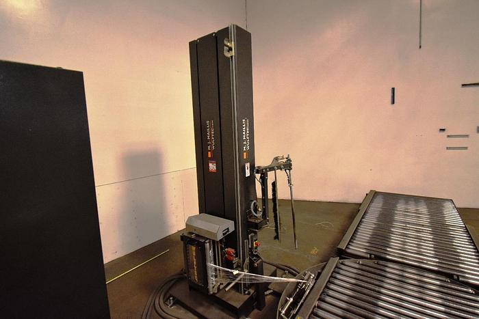Used Wrapper, Pallet, Wulftec, WCA-SMART, Powered Roller Conveyor, #5991045
