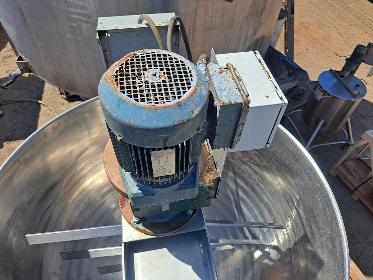 Used Kettle, 500-Gallon, Stainless Steel, Double Motion, Agitated, Lee #5991292