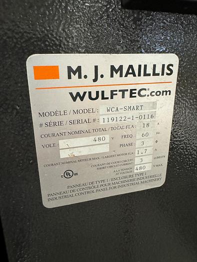 Used Wrapper, Pallet, Wulftec, WCA-SMART, Powered Roller Conveyor, #5991045