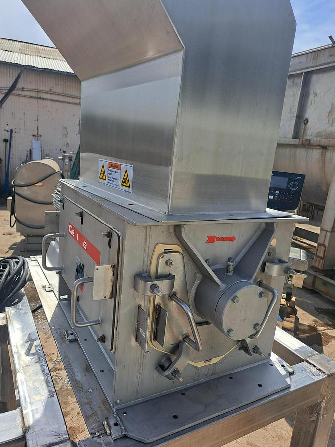 Used Mill / Grinder, Granulator Sieve / Nibbler, Gericke NBS 300/450, Stainless Steel, #5991558