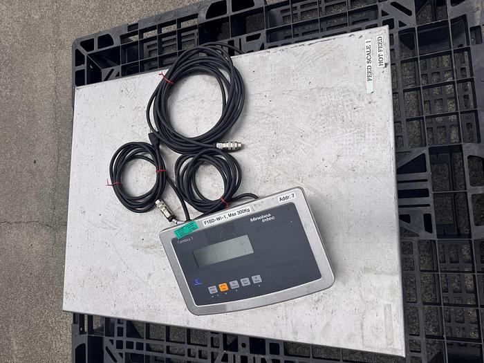 Used Scale, Platform, Minebea Intec, CAIS1-UV1, Stainless Steel, 31-1/2" x 23-1/2", 300 kg (660 lbs) Capacity, #5991284