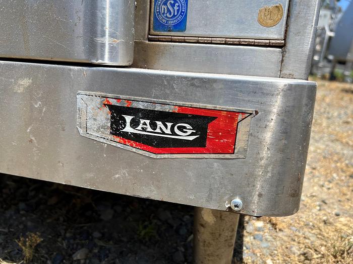 Used Oven, Rack, Convection, Lang, Eight Racks, 550 Degrees Fahrenheit