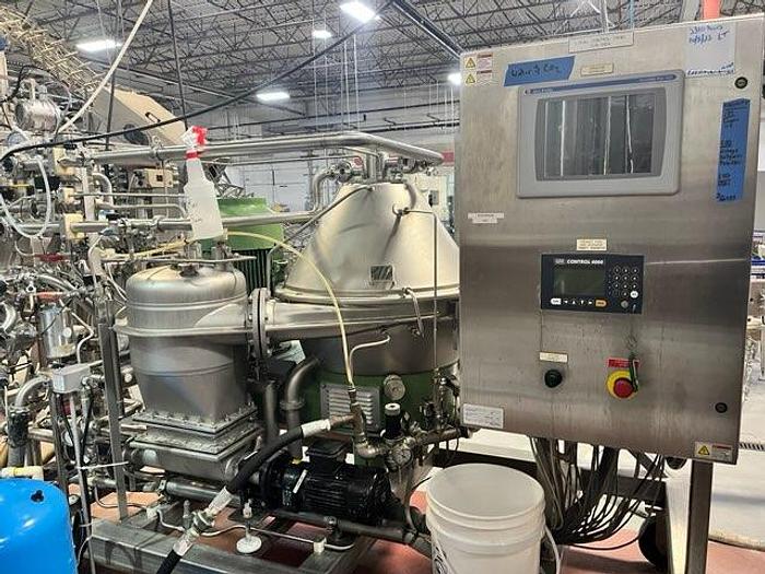 Used Centrifuge, Clarifier, GEA Westfalia, GSC 45-06-177, 25 HP #5990976