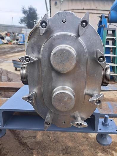 Used Pump, Positive, Waukesha, Mdl 060, 316 Stainless Steel, 3 HP #S745383