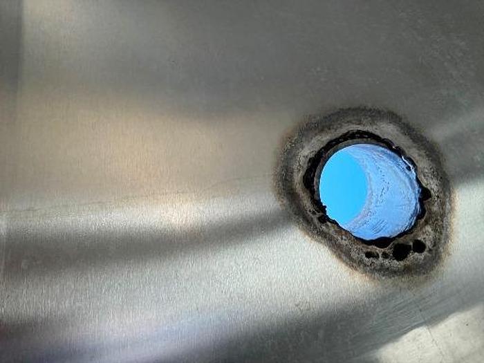 Used Tank, 1,000 Gallon, S/st, Jkt, DCI, Scrape Agit, CB/DT #S740387