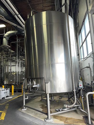 Used JV Northwest 7,000 Gallon Jacketed Tank, Stainless Steel #4487790