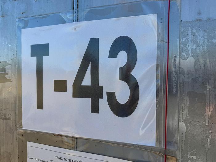 Used Tank, 425 Gallon, 316 Stainless Steel, LiquiTote, #5991123