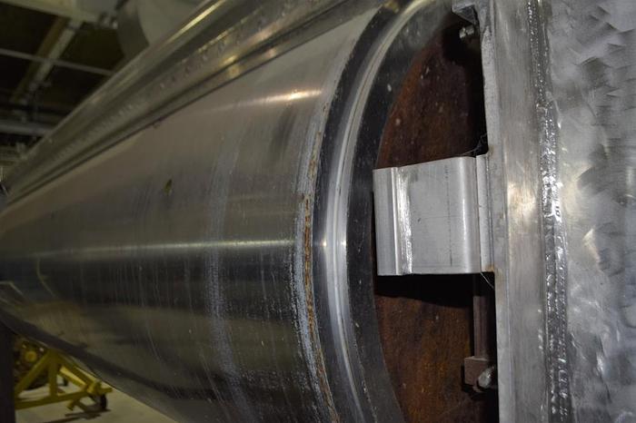 Used Dryer, Drum, Double, 42" x 120", Chrome, Blaw Knox, 160 PSI #D745512