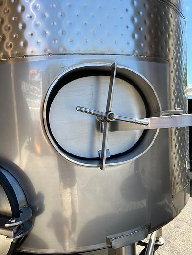 Used (3) 1,200 Gallon Stainless Steel Jacketed Fermentation Tanks - #