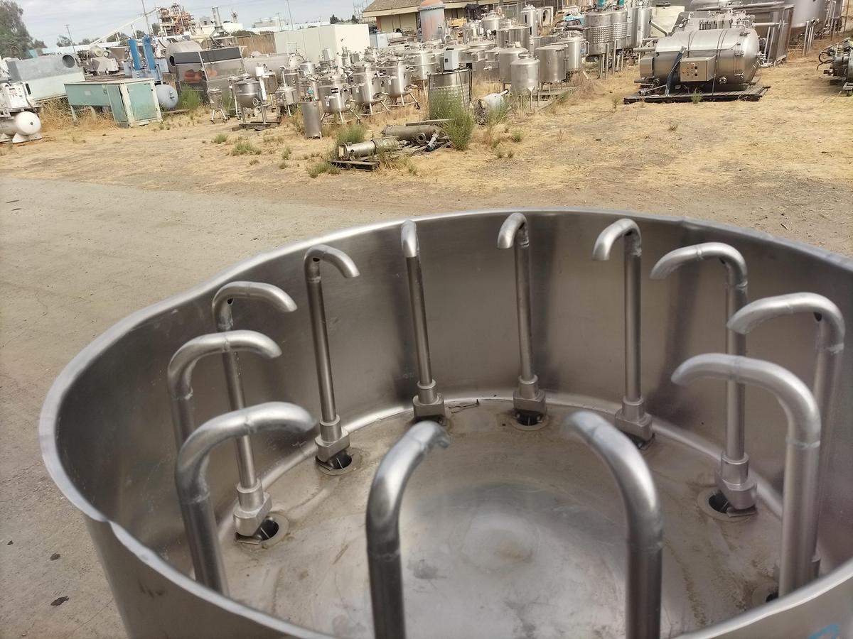 Used Filler, Can, Rotary, 12-Valve, Gravity, FMC, Stainless Steel, #5991924