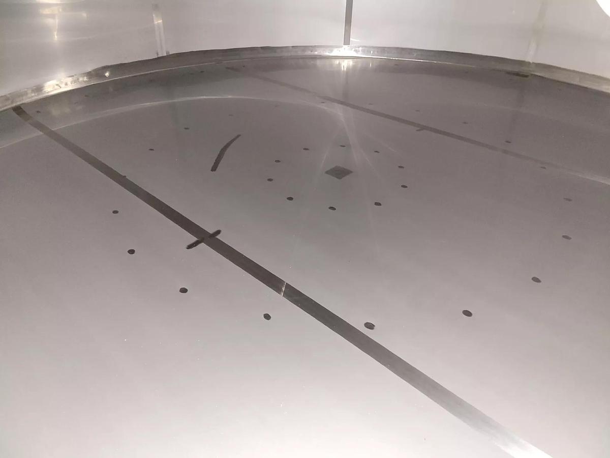 Used Tank, 10,000 Gallon, Stainless Steel, RO Permeate Storage Tank, Mueller, 11' Diameter x 15' Straight Side, #5991776