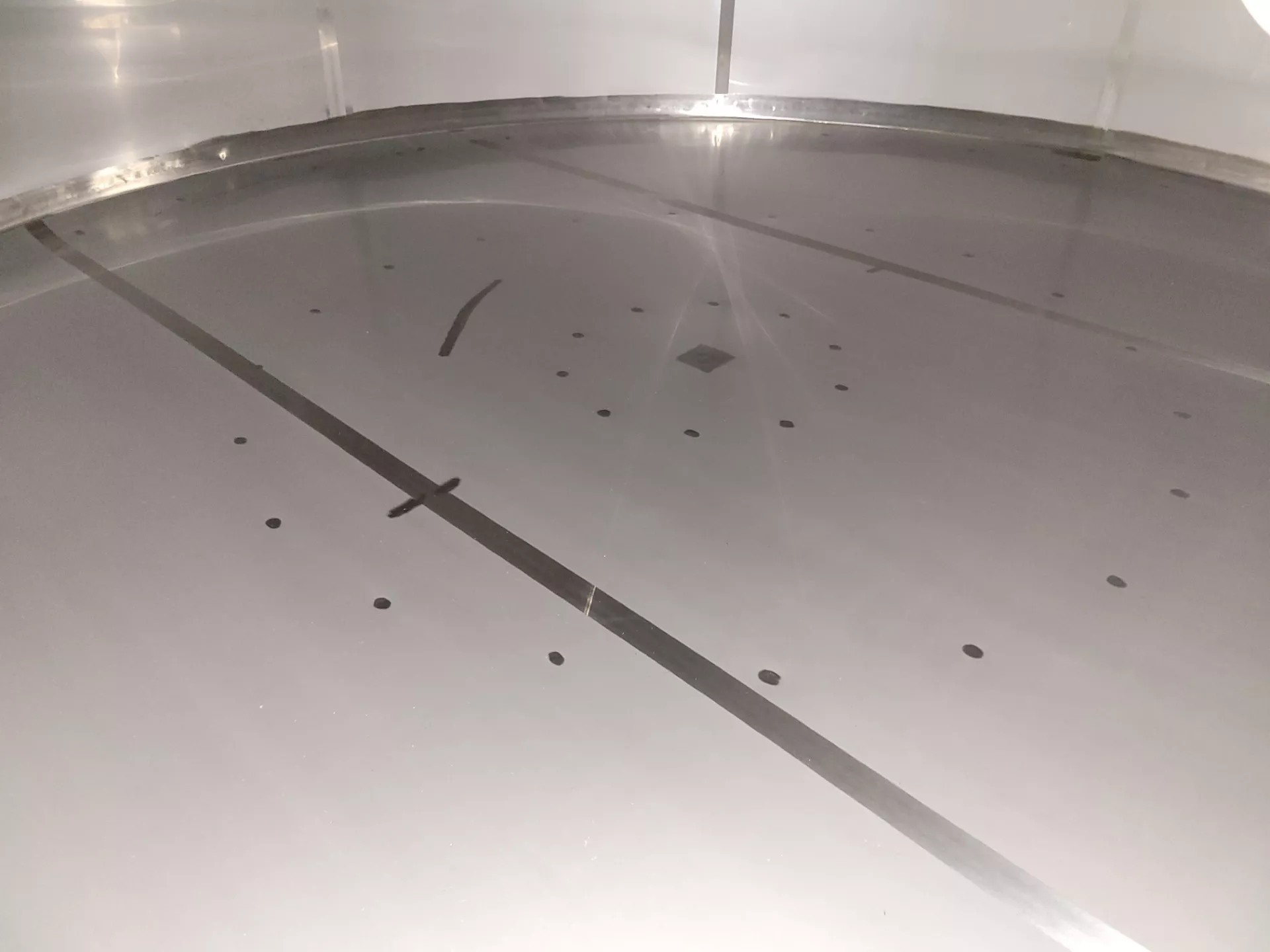 Used Tank, 10,000 Gallon, Stainless Steel, RO Permeate Storage Tank, Mueller, 11' Diameter x 15' Straight Side, #5991776