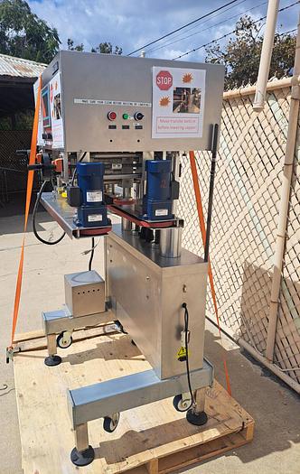 Used Capper, Inline, Spindle, TotalPack DS-200A , Automatic Inline Capper #5990982