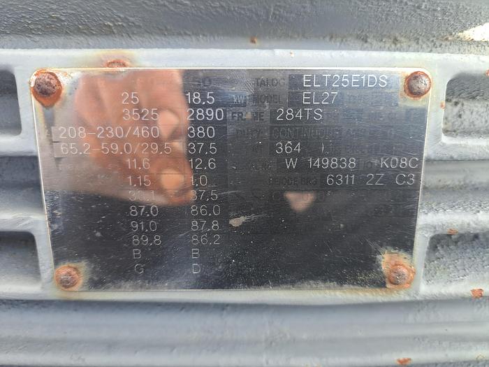 Used Pump, Centrif., 25 HP, 316 S/st, Gould, Mdl SSH, 2-1/2" Out #S735583