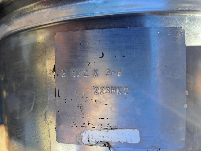 Used Pump, Centrif., 25 HP, 316 S/st, Gould, Mdl SSH, 2-1/2" Out #S735583