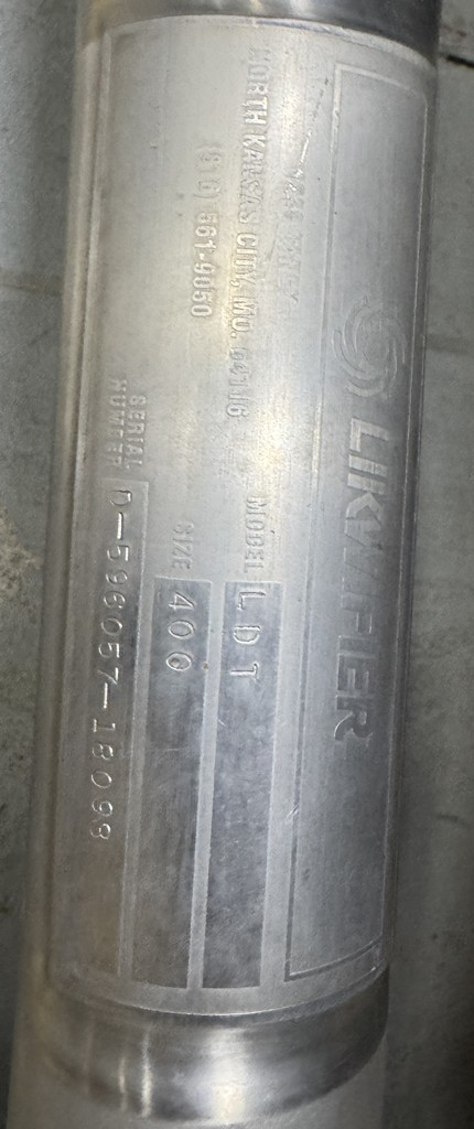 Used Liquifier Tank, 400 Gallon, Breddo, Likwifier, Stainless Steel, 40 HP,  #5991618