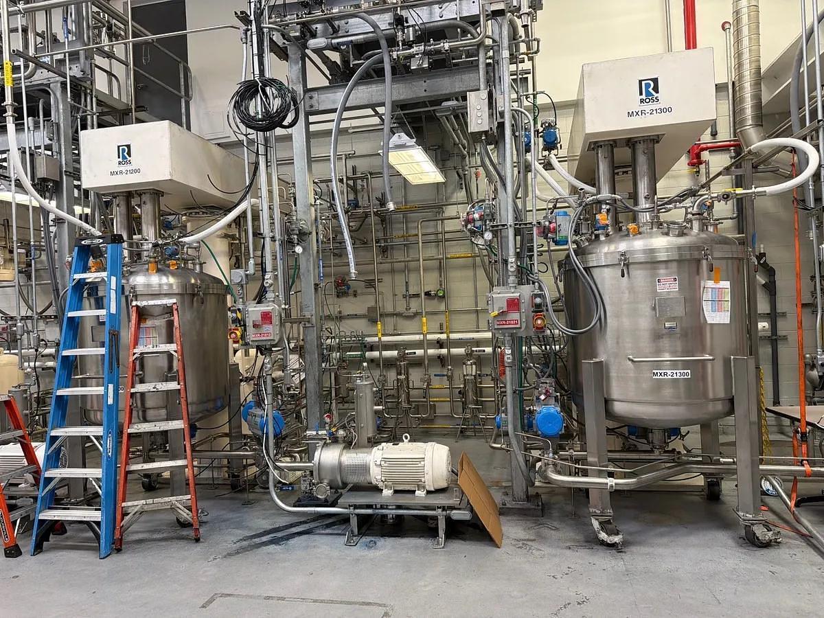 Used Mixer, Vacuum, 300 Gallon, Stainless Steel, Dual Shaft, Ross, CDA-300, #5991965