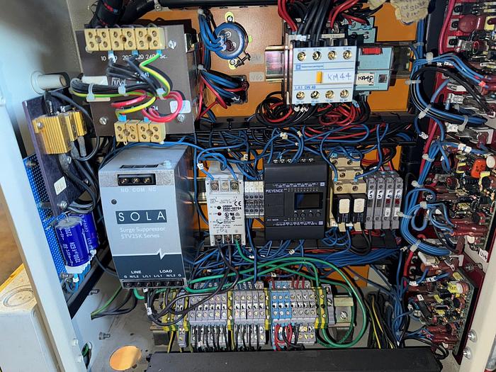 Used Labeler, Pressure Sensitive, Wrap, 6" High Labels, C.E. King, Model LH6 #S745366