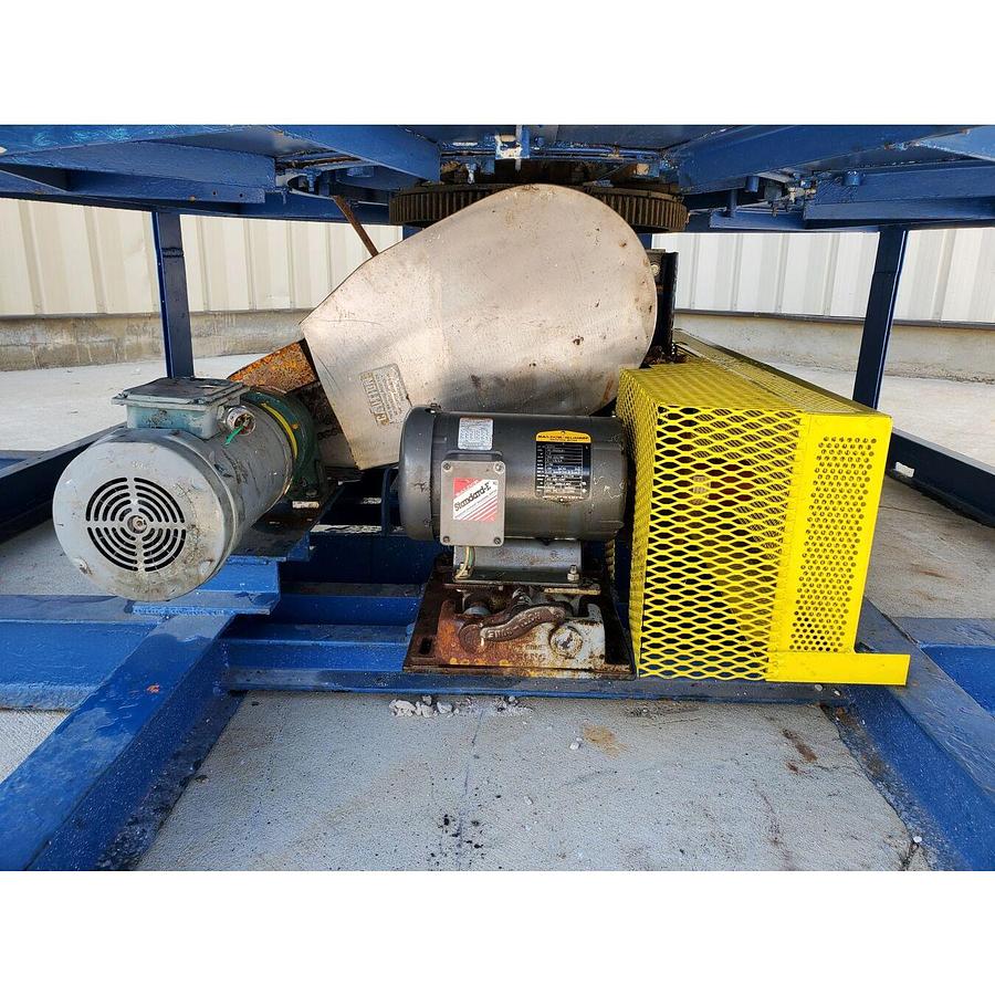 Used Dryer, Turbo, Wyssmont Turbo Tray Dryer Model N-16/22, 16 Trays, Stainless Steel Cladded, 9’-9” Base, 11’-7” Height, #5991639