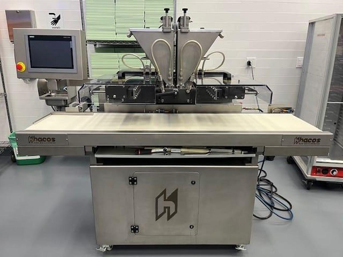 Used Depositor, Chocolate, Model MINOS 9, Siemens Touchscreen, 120V, Stainless Steel, #5991860