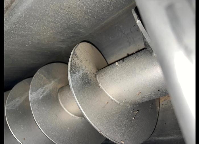 Used Conveyor, Screw, 6" x 72", S/st, Trough, Less Drive #S745024