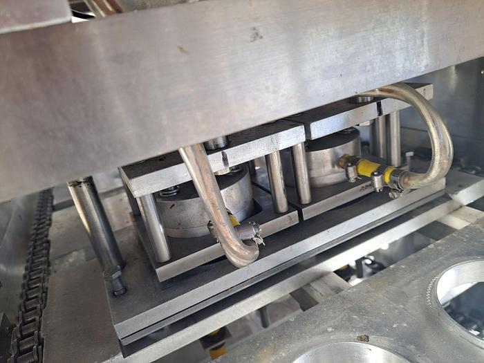 Used Filler, Cup, 2-Lane, Stainless Steel, 12 Ounces & 16 Ounces