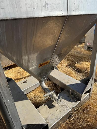 Used Tank, 425 Gallon, 316 Stainless Steel, LiquiTote, #5991123