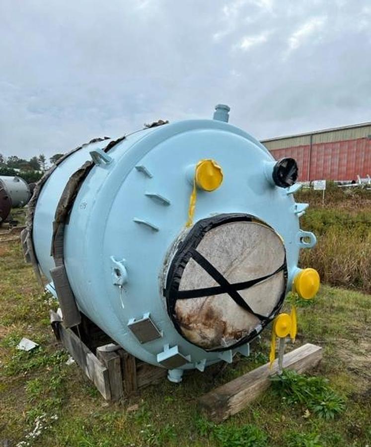 Used Reactor, 3,000 Gallon, Glass Lined, De Dietrich, #5991817