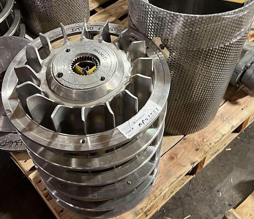 Used Pulper, Finisher, Bertocchi, Model DT 800, Turbo