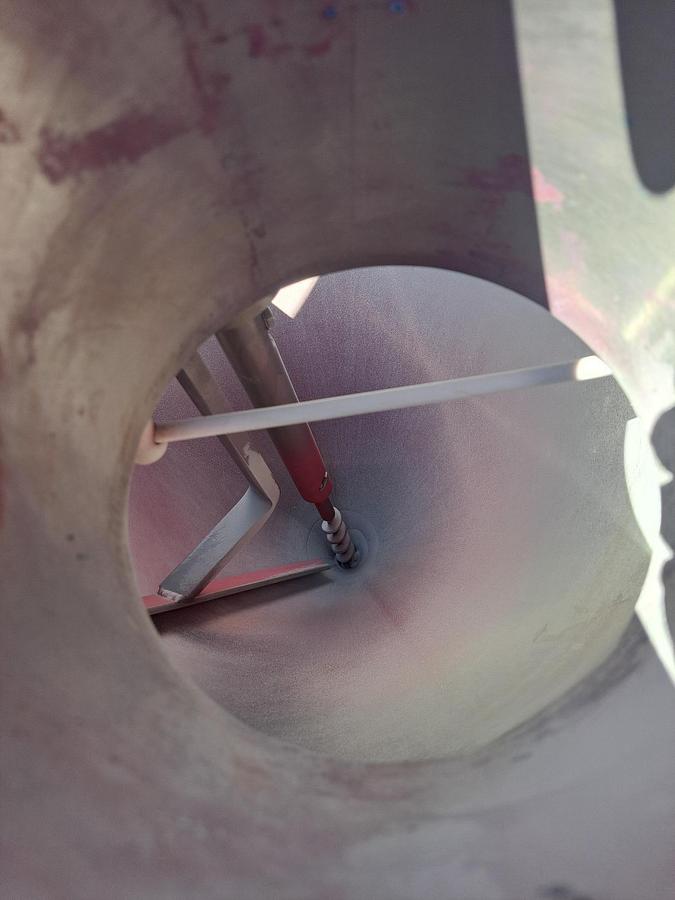 Used Filler, Auger, Inline, Single Head, AMS A-400, Stainless Steel, Automatic, #5991556