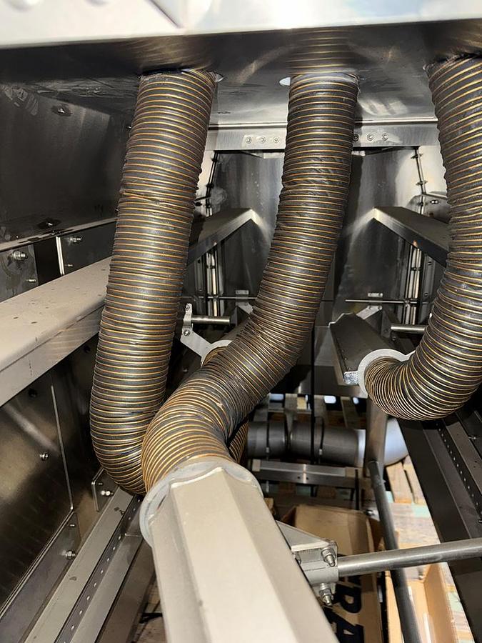 Used Dryer, Bottle, Shrink Sleeve Air Knife, Sleeves Seal, Stainless Steel, 25 HP, #5991710