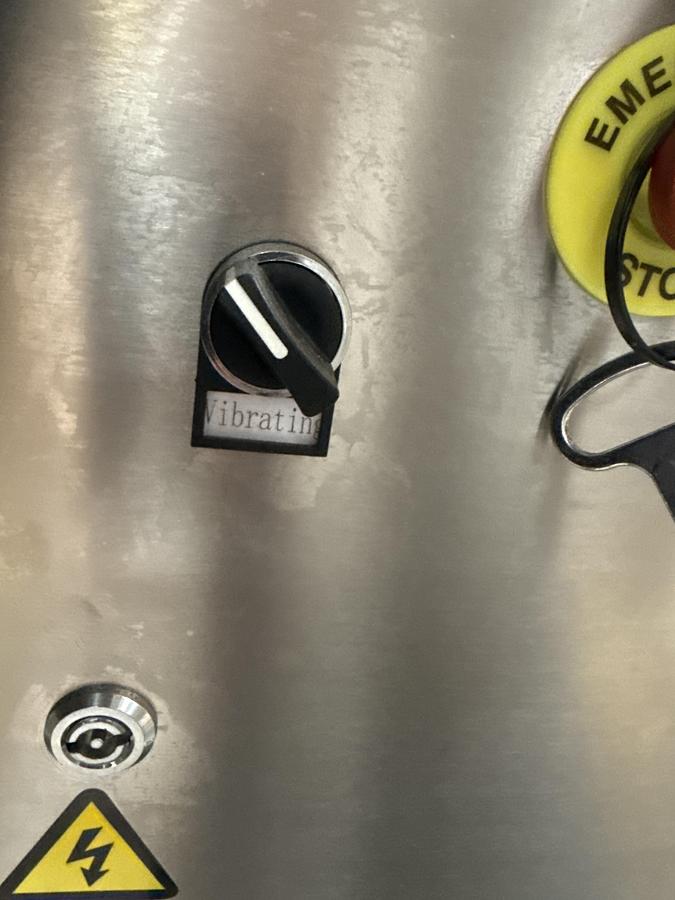 Used Screw Conveyor, 3" Diameter, Model AF3, 220V, Stainless Steel, Mobile, #5991372