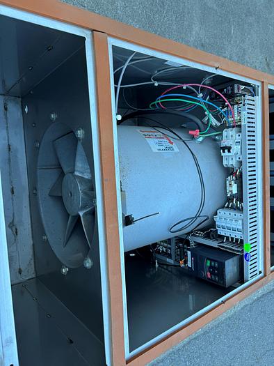 Used Scrubber, Air, 24" x 24" x 10', Stainless Steel, American Air, #5990979