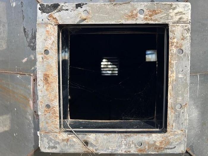 Used Bin, 400 CF, S/st, 7' X 7' x 9', S/st, Surge Bin (2) #S741113