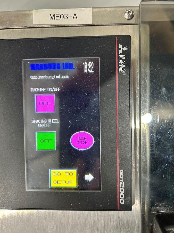 Used Sealer, Neck Bander, Sleeve Applicator, Marburg, Model M-5-GT2, #5991181