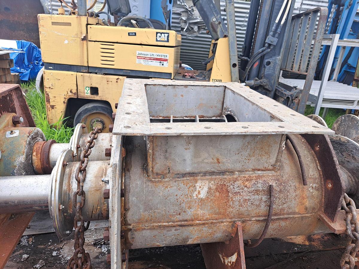 Used Extruder, 12" Dia., Christian, S/st, Twin Screw, 7-1/2 HP, #S321650