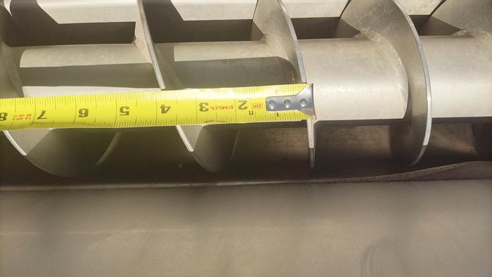 Used Bin, Bin Bottom, 2-Screw, 5" x 8', S/st, Less motor #S740521